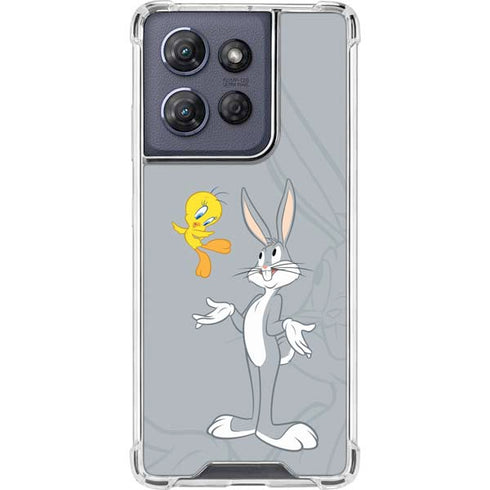 Looney Tunes Bugs Bunny Double Moto G Power 5G (2025) Clear Case